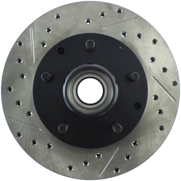 Stoptech - StopTech Sport Drilled/Slotted Brake Rotor Front Right 127.66017R