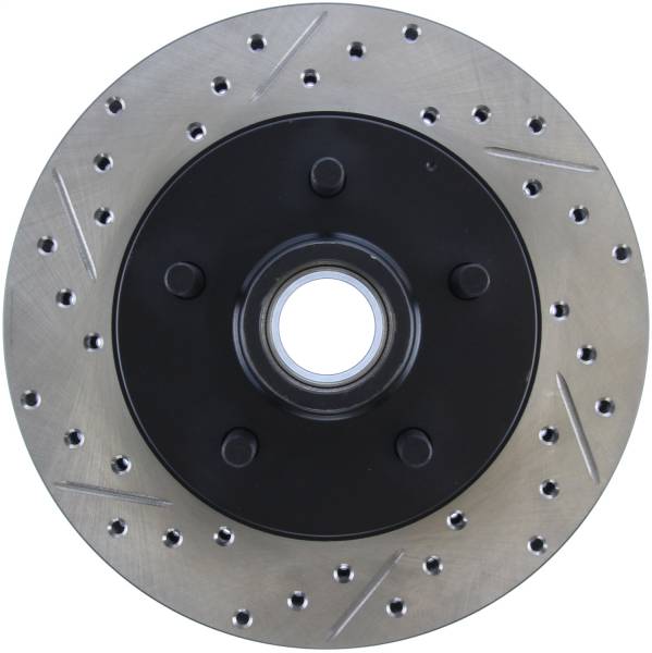 Stoptech - StopTech Sport Drilled/Slotted Brake Rotor Front Right 127.66025R