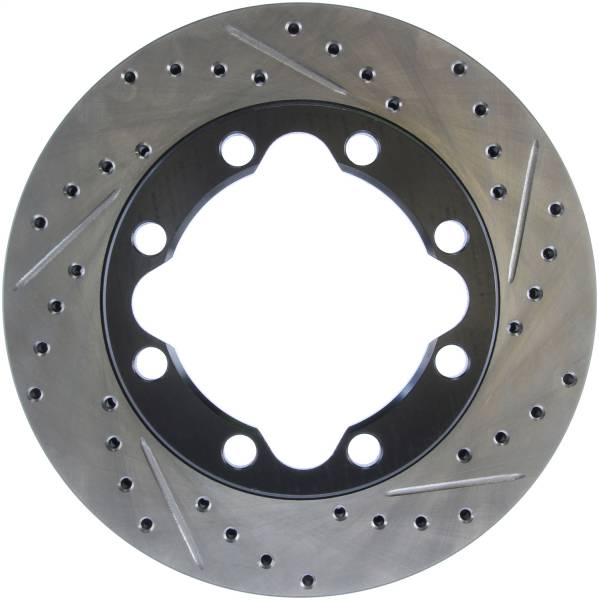 Stoptech - StopTech Sport Drilled/Slotted Brake Rotor Front Left 127.66026L