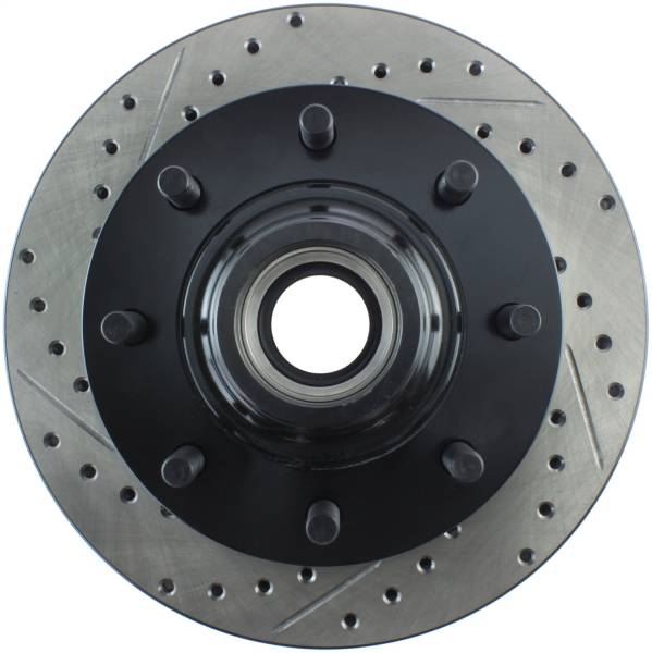 Stoptech - StopTech Sport Drilled/Slotted Brake Rotor Front Right 127.66027R