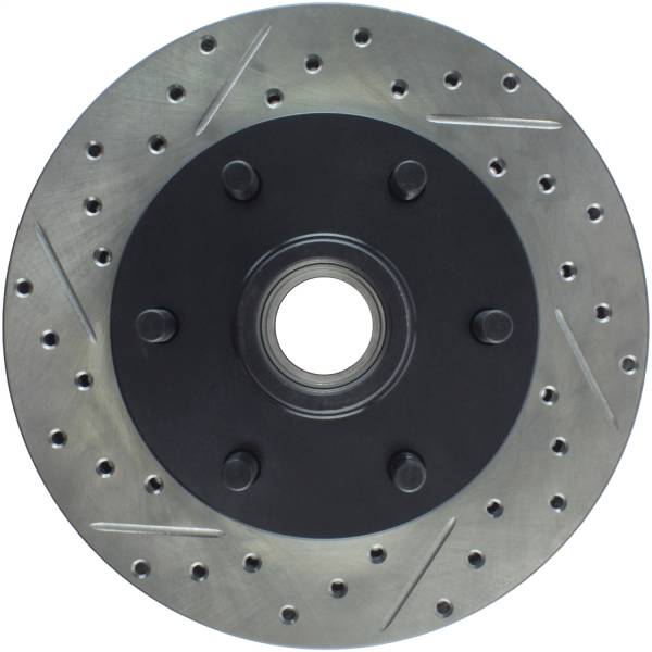 Stoptech - StopTech Sport Drilled/Slotted Brake Rotor Front Right 127.66035R