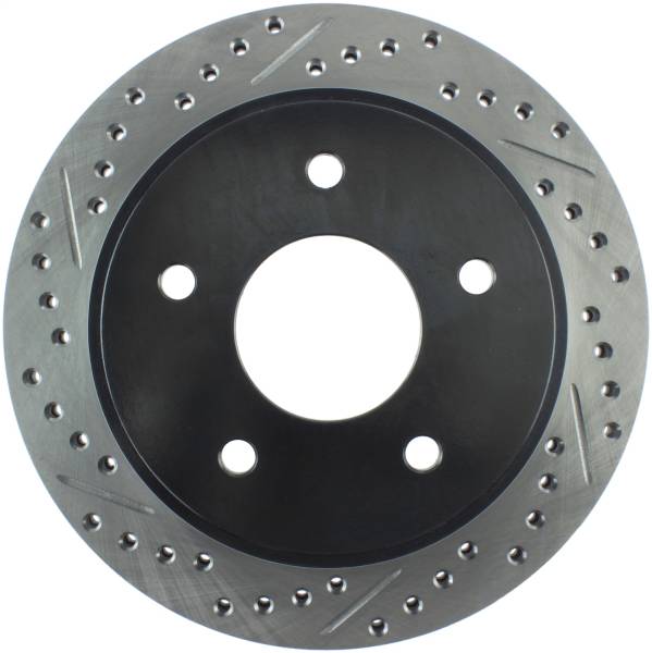 Stoptech - StopTech Sport Drilled/Slotted Brake Rotor Rear Right 127.66036R