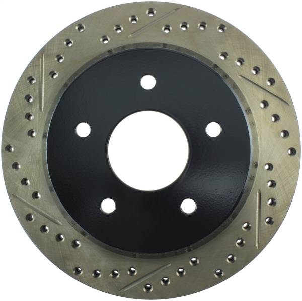 Stoptech - StopTech Sport Drilled/Slotted Brake Rotor Rear Right 127.66039R