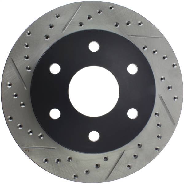 Stoptech - StopTech Sport Drilled/Slotted Brake Rotor Front Right 127.66040R