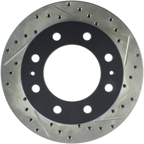 Stoptech - StopTech Sport Drilled/Slotted Brake Rotor Front Left 127.66042L