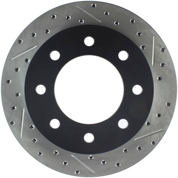 Stoptech - StopTech Sport Drilled/Slotted Brake Rotor Rear Left 127.66043L