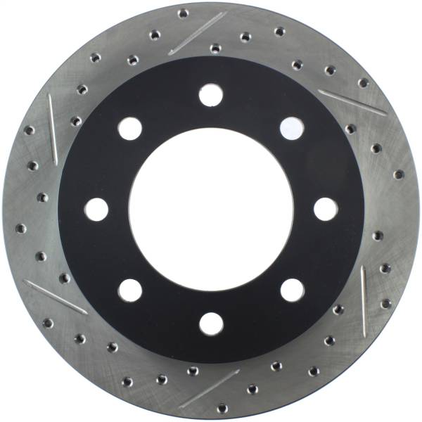 Stoptech - StopTech Sport Drilled/Slotted Brake Rotor Rear Right 127.66043R