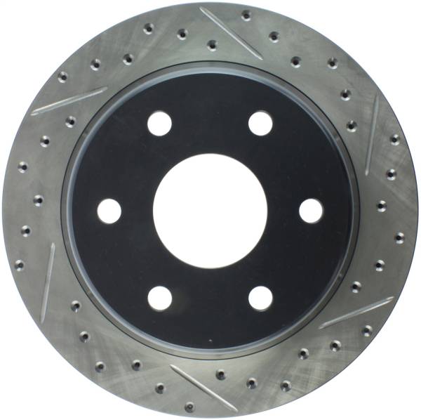 Stoptech - StopTech Sport Drilled/Slotted Brake Rotor Rear Left 127.66045L