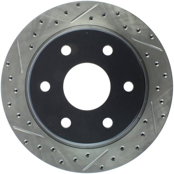 Stoptech - StopTech Sport Drilled/Slotted Brake Rotor Rear Right 127.66045R