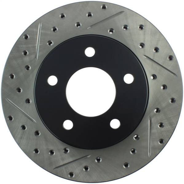 Stoptech - StopTech Sport Drilled/Slotted Brake Rotor Front Right 127.66046R