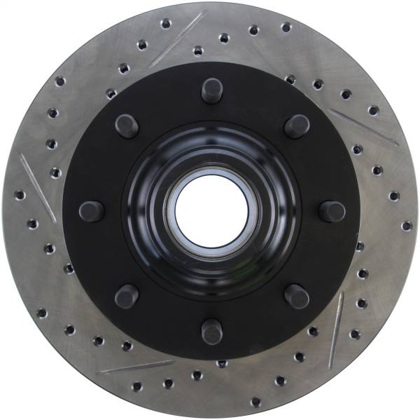 Stoptech - StopTech Sport Drilled/Slotted Brake Rotor Front Right 127.66049R