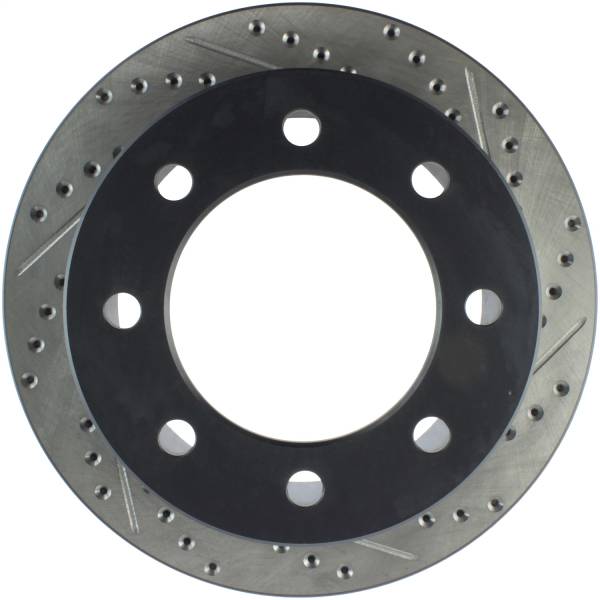 Stoptech - StopTech Sport Drilled/Slotted Brake Rotor Rear Left 127.66050L