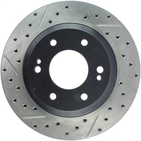 Stoptech - StopTech Sport Drilled/Slotted Brake Rotor Front Right 127.66051R