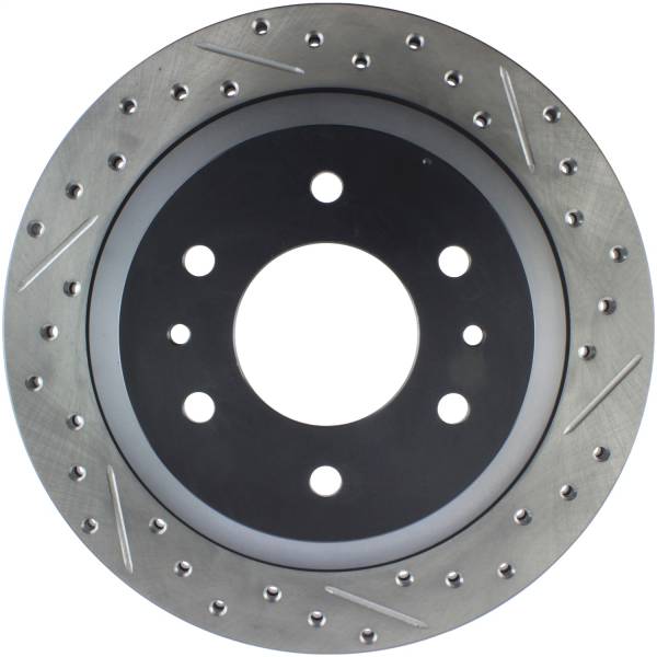 Stoptech - StopTech Sport Drilled/Slotted Brake Rotor Rear Left 127.66052L