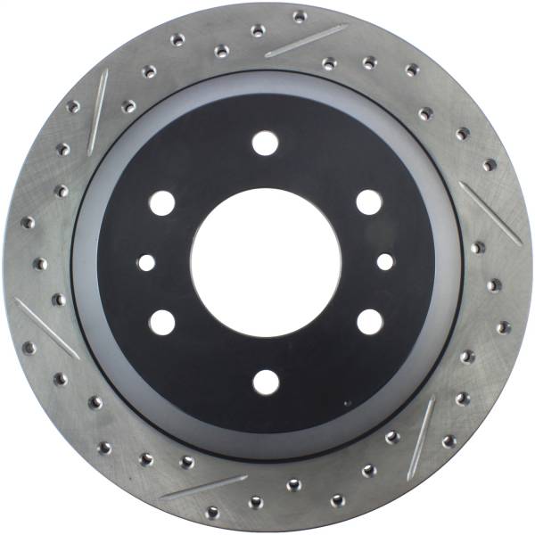 Stoptech - StopTech Sport Drilled/Slotted Brake Rotor Rear Right 127.66052R