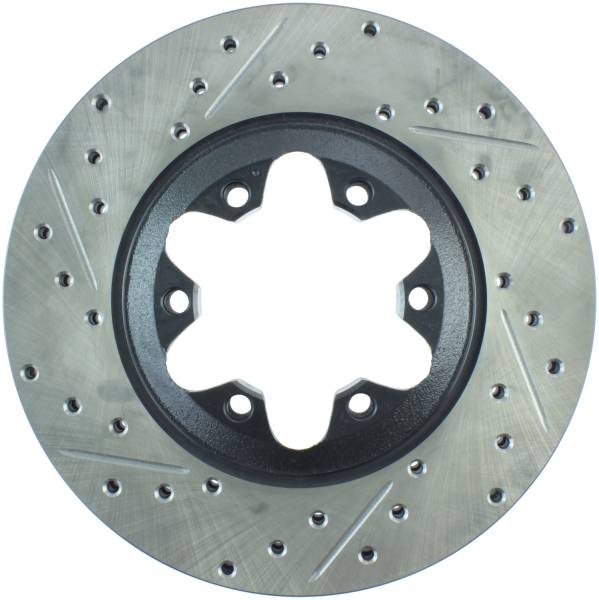 Stoptech - StopTech Sport Drilled/Slotted Brake Rotor Front Right 127.66056R