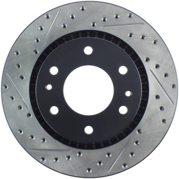 Stoptech - StopTech Sport Drilled/Slotted Brake Rotor Front Right 127.66063R