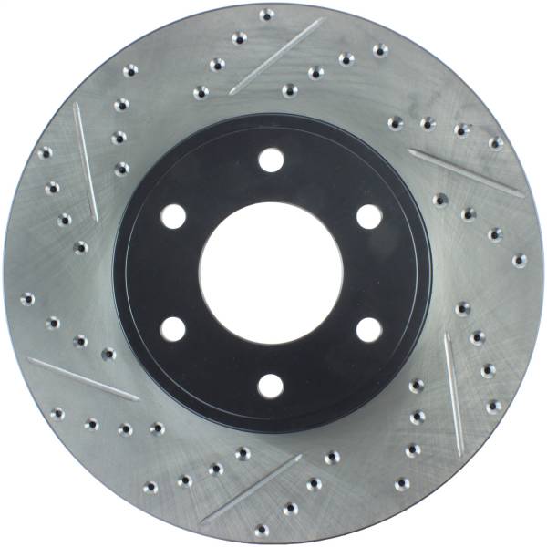 Stoptech - StopTech Sport Drilled/Slotted Brake Rotor Front Right 127.66064R