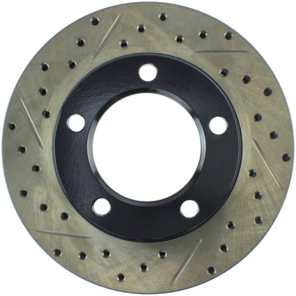 Stoptech - StopTech Sport Drilled/Slotted Brake Rotor Front Right 127.67005R