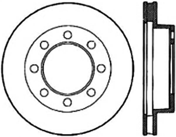 Stoptech - StopTech Sport Cryo Drilled/Slotted Brake Rotor Front Left 127.67024CL