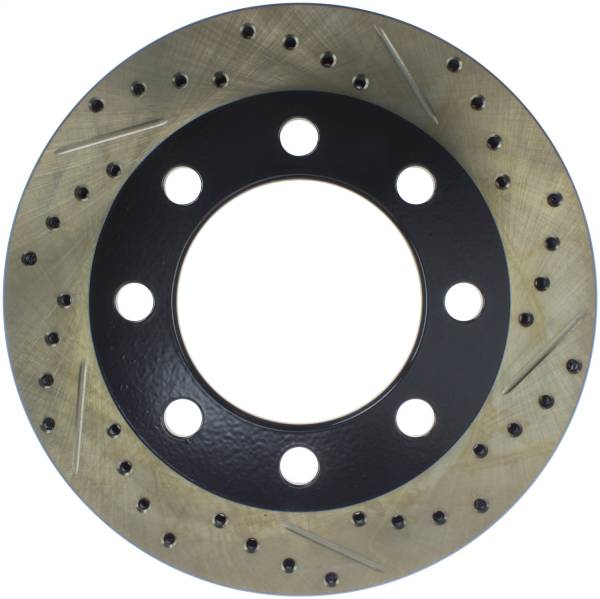 Stoptech - StopTech Sport Drilled/Slotted Brake Rotor Front Left 127.67024L