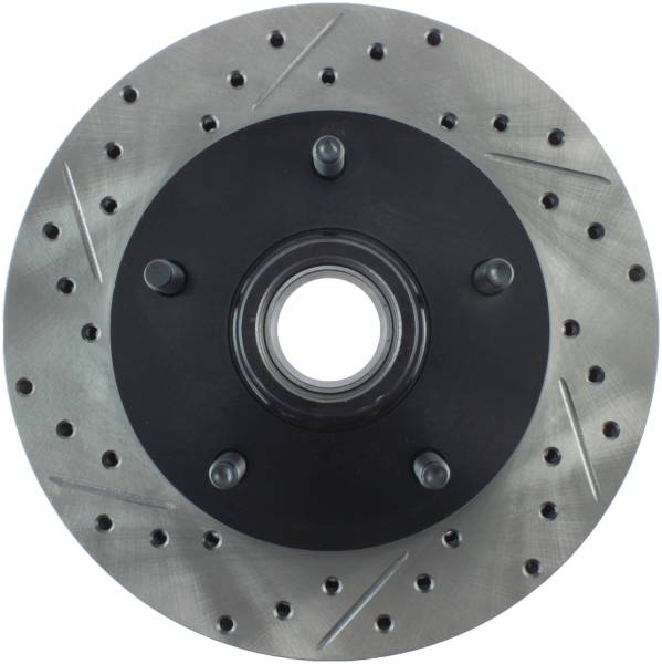 Stoptech - StopTech Sport Drilled/Slotted Brake Rotor Front Right 127.67028R