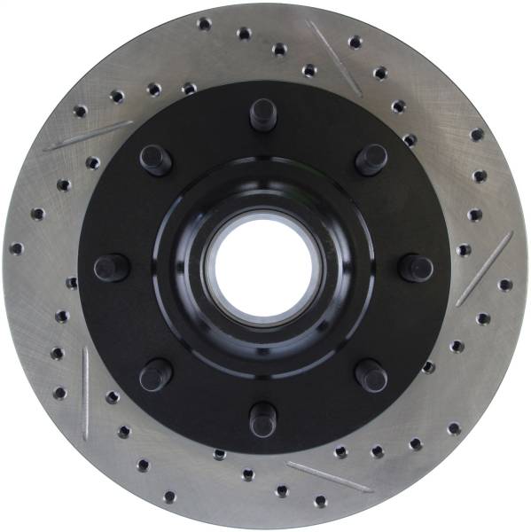 Stoptech - StopTech Sport Drilled/Slotted Brake Rotor Front Left 127.67030L