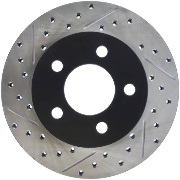 Stoptech - StopTech Sport Drilled/Slotted Brake Rotor Front Right 127.67038R