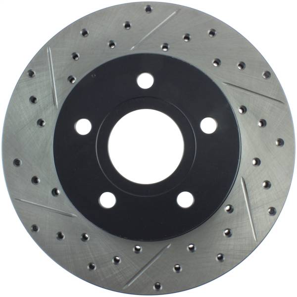 Stoptech - StopTech Sport Drilled/Slotted Brake Rotor Front Right 127.67042R