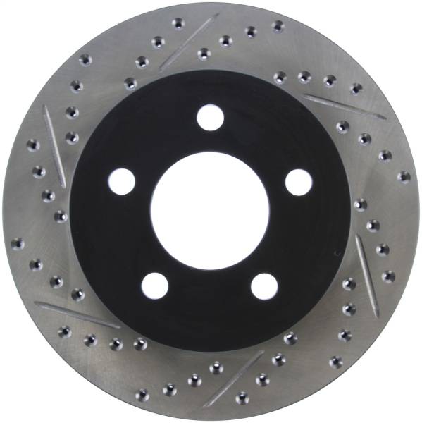 Stoptech - StopTech Sport Drilled/Slotted Brake Rotor Front Right 127.67045R