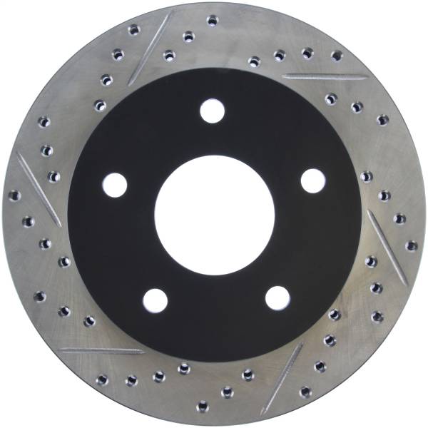 Stoptech - StopTech Sport Drilled/Slotted Brake Rotor Front Right 127.67048R