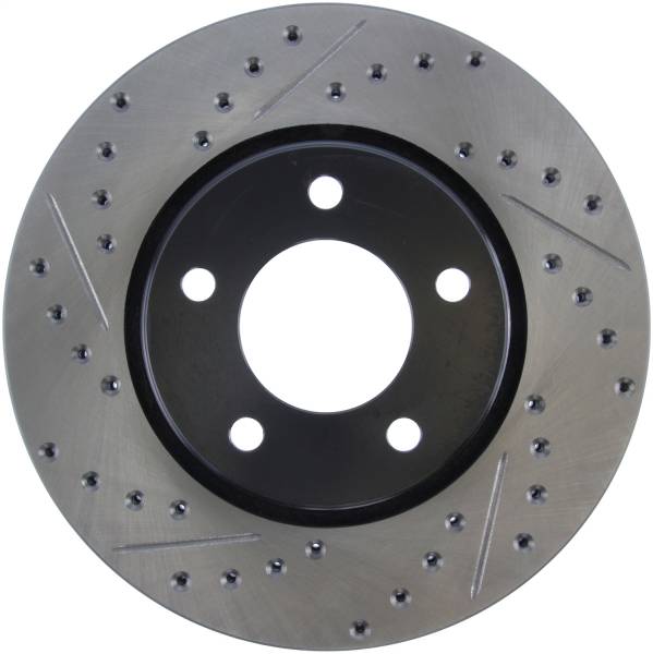 Stoptech - StopTech Sport Drilled/Slotted Brake Rotor Front Right 127.67049R