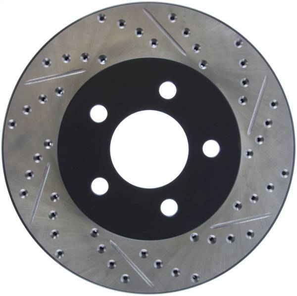 Stoptech - StopTech Sport Drilled/Slotted Brake Rotor Front Left 127.67052L