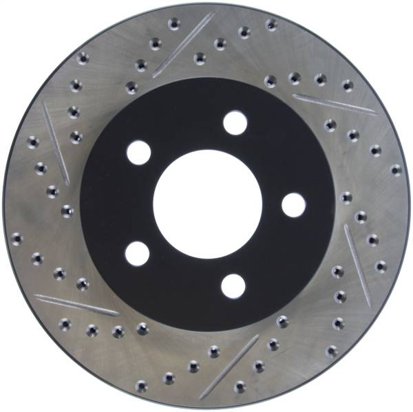 Stoptech - StopTech Sport Drilled/Slotted Brake Rotor Front Right 127.67052R