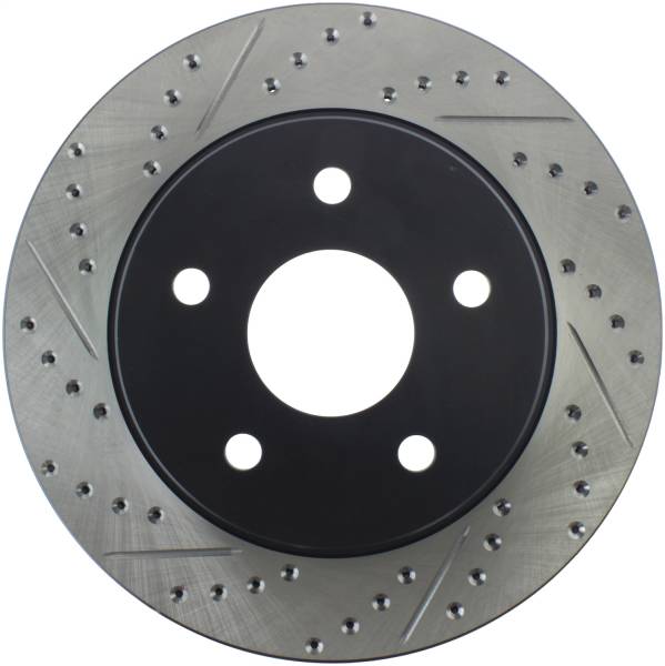 Stoptech - StopTech Sport Drilled/Slotted Brake Rotor Front Right 127.67053R