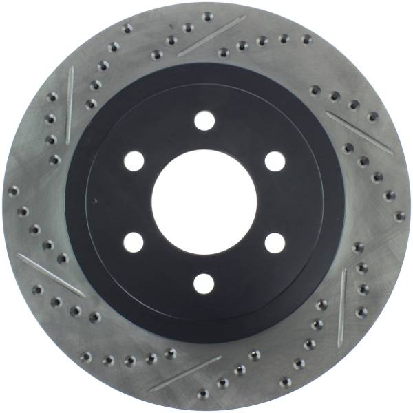 Stoptech - StopTech Sport Drilled/Slotted Brake Rotor Front Right 127.67057R