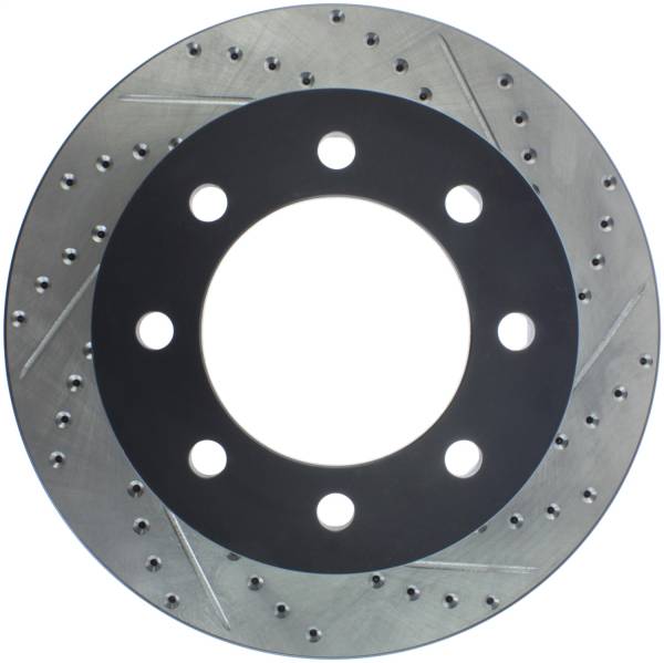 Stoptech - StopTech Sport Drilled/Slotted Brake Rotor Front Left 127.67061L