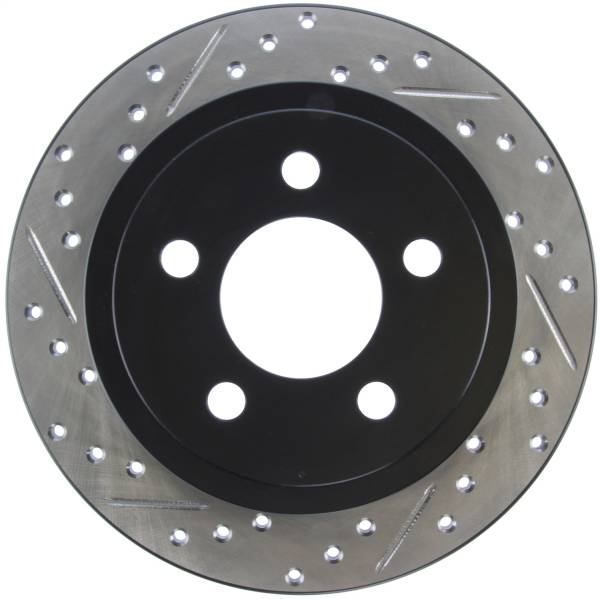 Stoptech - StopTech Sport Drilled/Slotted Brake Rotor Rear Right 127.67063R