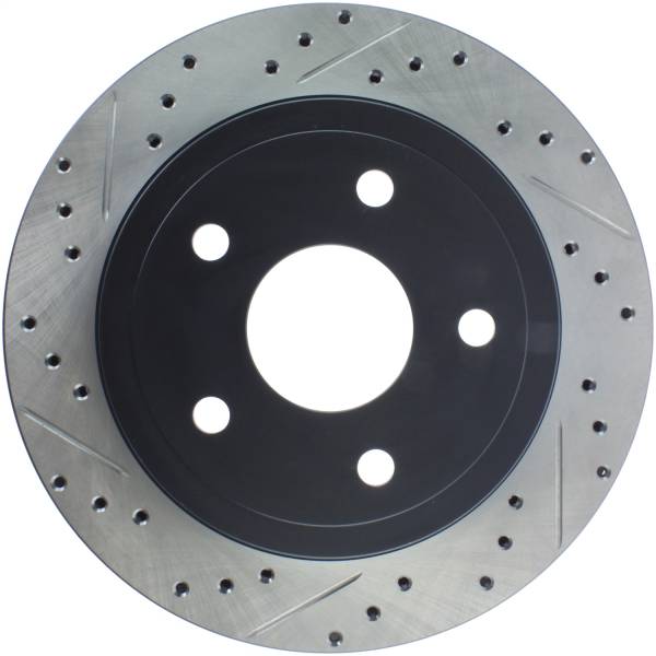 Stoptech - StopTech Sport Drilled/Slotted Brake Rotor Rear Right 127.67066R