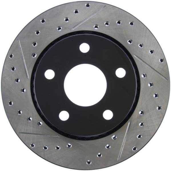 Stoptech - StopTech Sport Drilled/Slotted Brake Rotor Front Right 127.67068R