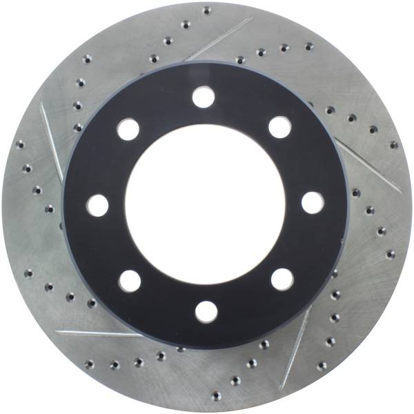 Stoptech - StopTech Sport Drilled/Slotted Brake Rotor Front Right 127.67072R