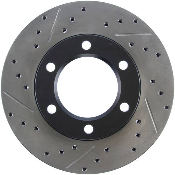 Stoptech - StopTech Sport Drilled/Slotted Brake Rotor Front Right 127.68000R