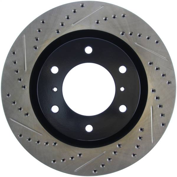 Stoptech - StopTech Sport Drilled/Slotted Brake Rotor Front Right 127.99068R