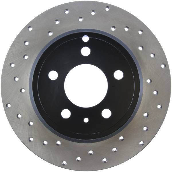 Stoptech - StopTech Sport Cross Drilled Brake Rotor Rear Right 128.39020R