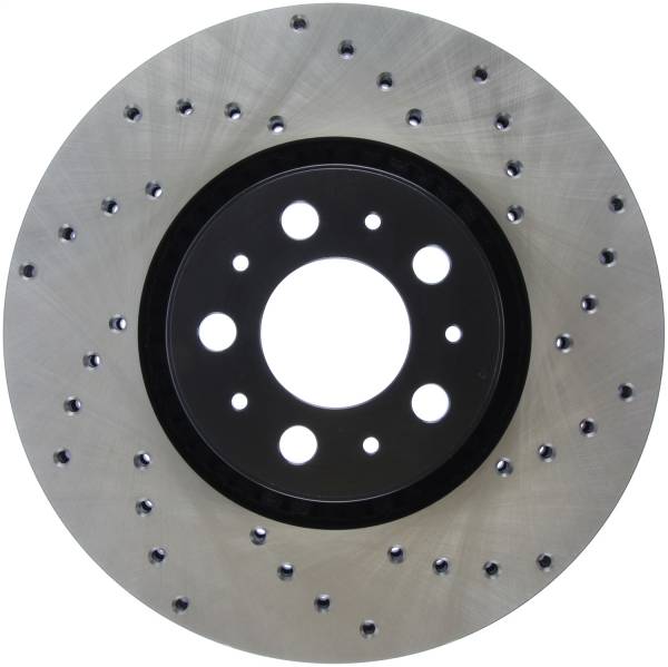 StopTech - StopTech Sport Cross Drilled Brake Rotor Front Left 128.39032L