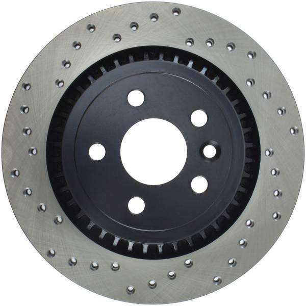 Stoptech - StopTech Sport Cross Drilled Brake Rotor Rear Right 128.39047R