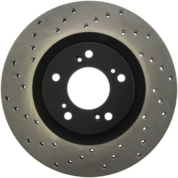 Stoptech - StopTech Sport Cross Drilled Brake Rotor Front Right 128.40048R