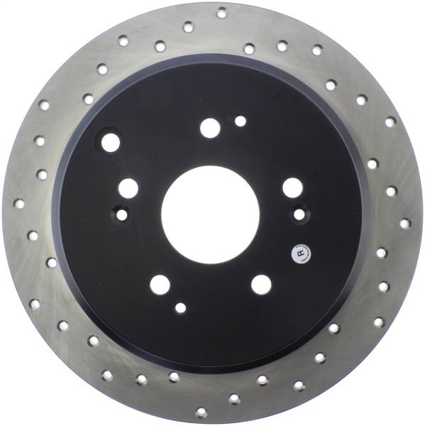 Stoptech - StopTech Sport Cross Drilled Brake Rotor Rear Right 128.40059R