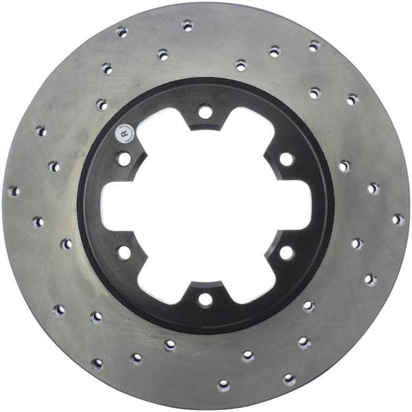 Stoptech - StopTech Sport Cross Drilled Brake Rotor Front Right 128.42029R