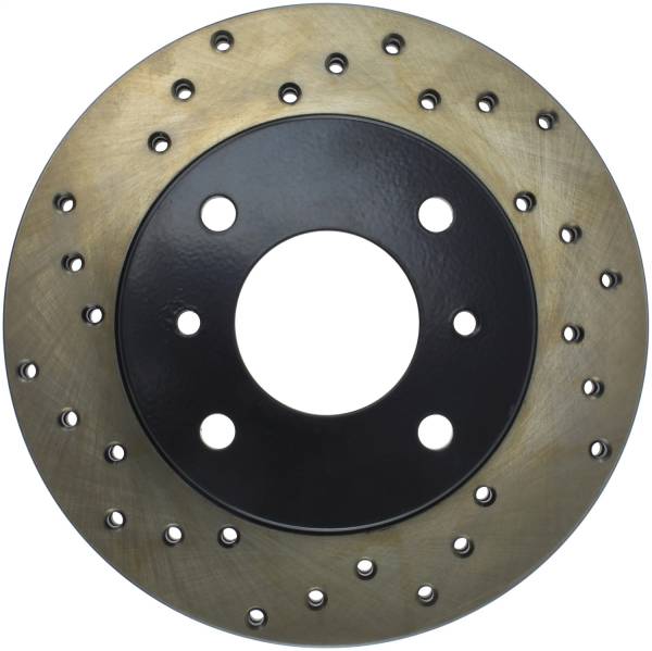 Stoptech - StopTech Sport Cross Drilled Brake Rotor Front Right 128.42040R